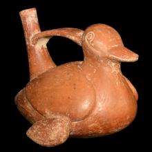 Vase chanteur en forme de canard